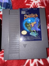 NES: Solstice: The Quest for the Staff of Demnos - Nintendo - 1990-CIB