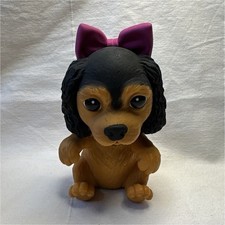 Moose Toys Little Live Pets Interactive Dog Toy with Pink Bow