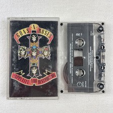 Appetite for Destruction by Guns N' Roses Cassette, 1987, Geffen Good
