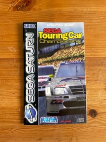 Sega Saturn - Sega Touring Car Championship PAL Complete with manual