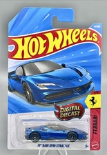 2026 HOT WHEELS B CASE FERRARI SF90 STRADALE 41/250 , FERRARI 1/5 METALLIC BLUE