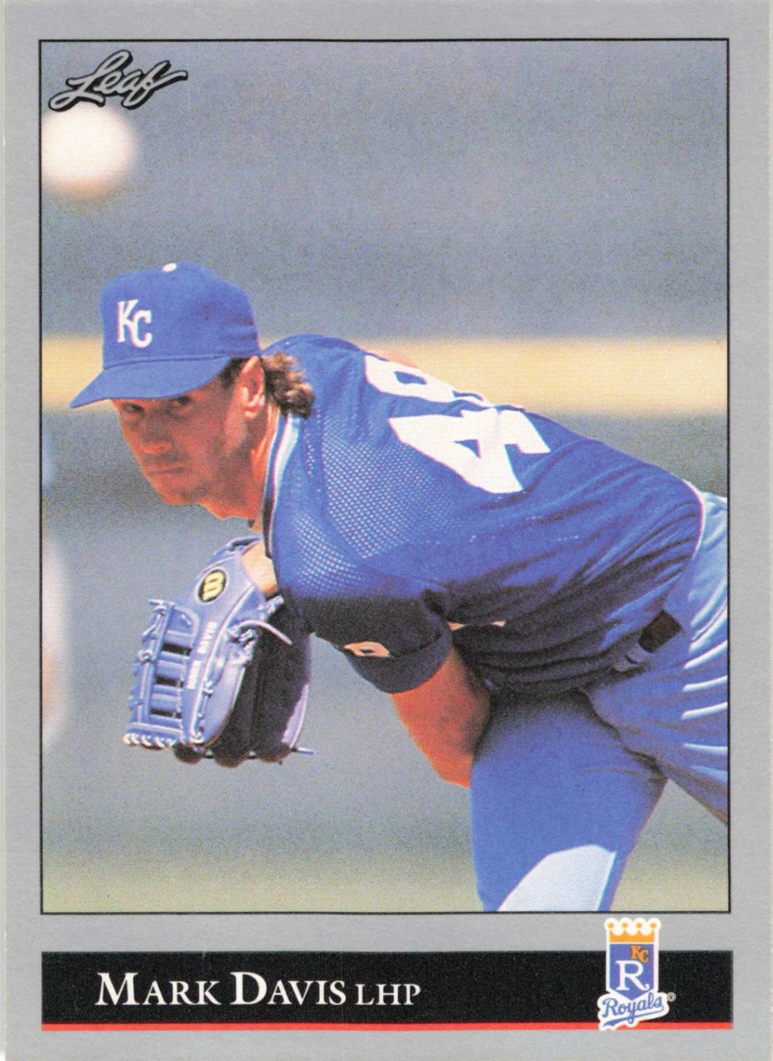 Mark Davis 1992  Leaf #163 NM