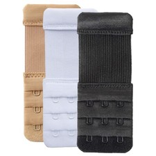 Women's Bra Extender 3 Hook / 2 Hook Bra Extension Strap Soft and Comfortable