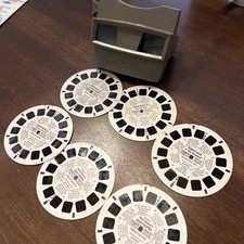 Vtg 1950's GAF View Master Plus 6 Reels Sawyer  s  GAF 1940s - 1970s Used