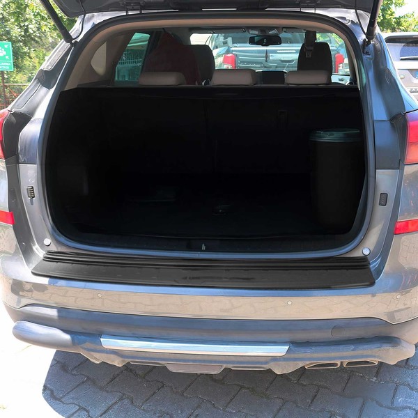 Ladekantenschutz FüR Hyundai Tucson III 2019-21 Facelift Acryl GläNzend Schwarz-image
