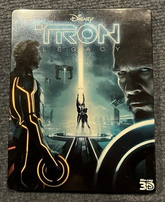 Tron Legacy Blu-ray  3D Steelbook (3D + 2D Blu-ray) Gebraucht