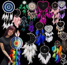 Dreamcatcher Wall Hanging – Boho Feather Home Decor Various Colours & Styles