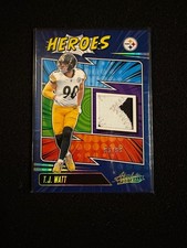 T.J. Watt 2025 Panini Absolute Heroes 93/99 Patch