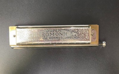 (Pa2) Hohner Super Chromonica - Vintage Mundharmonika - C-Taste