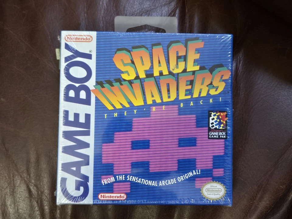 NIB Space Invaders (Nintendo Game Boy, 1994) NEW UNOPENED FACTORY SEALED - Image 3 of 4