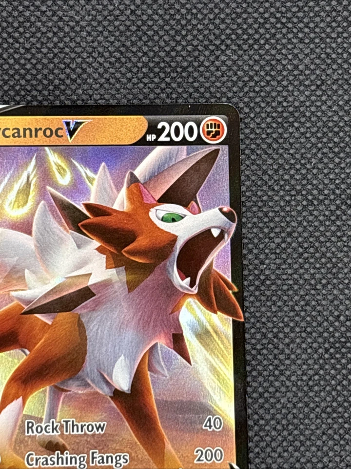 Pokemon 2022 Lycanroc V SWSH199 SWSH: Sword & Shield Promo Cards Holo pokemon - Image 4 of 4