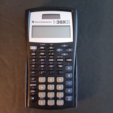 Texas Instruments TI-30X IIS Blue Scientific Calculator Tested  Works