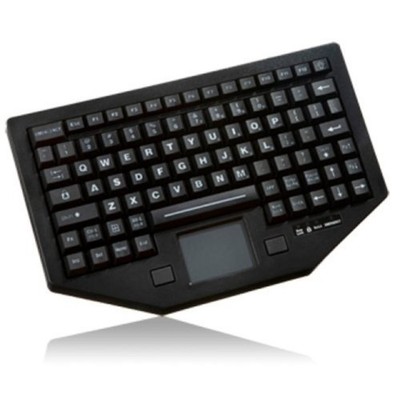 Panasonic iKey Sealed Rubber Backlit USB Keyboard Red Backlit SL-86-911-TP-USB-P