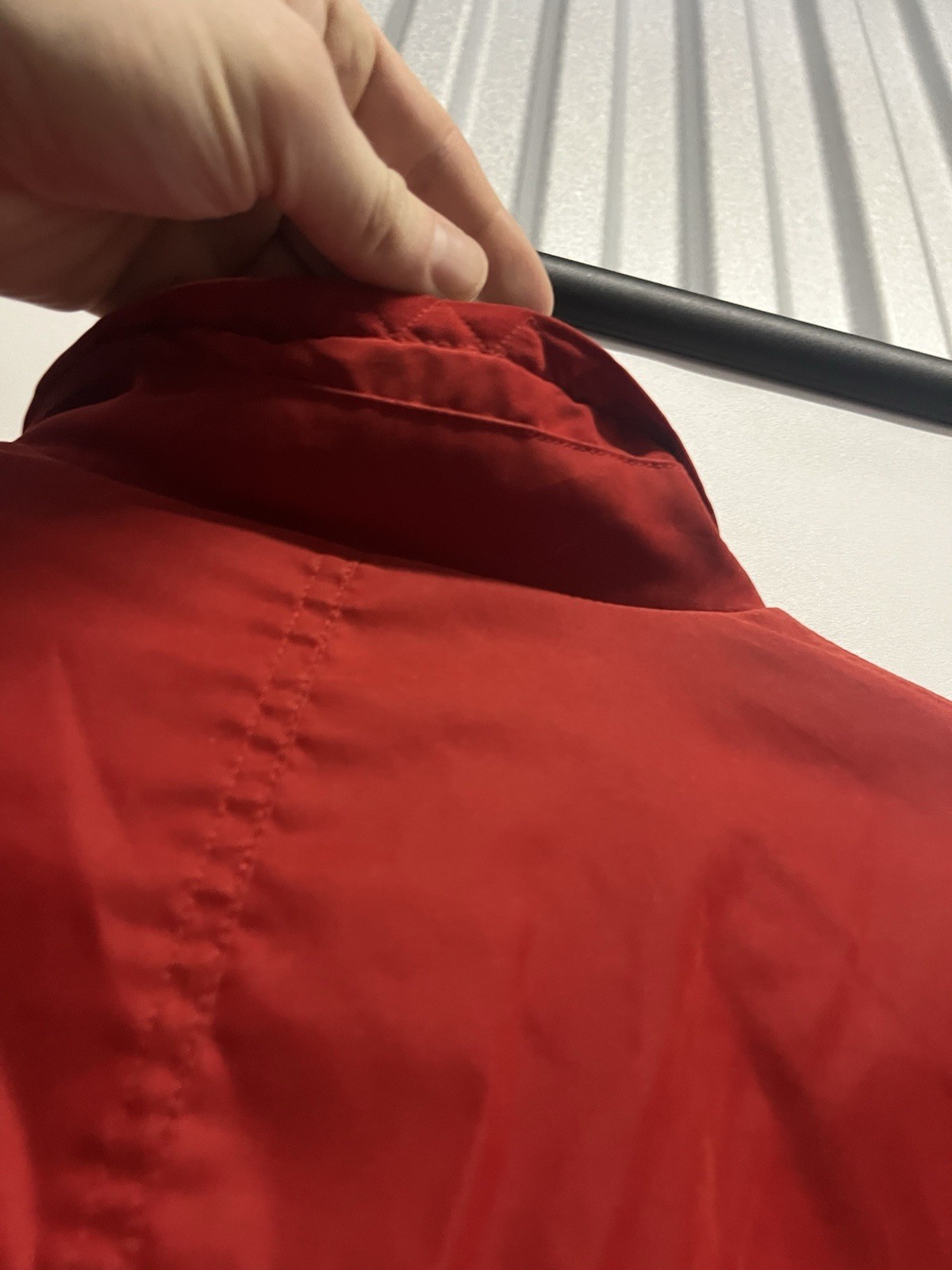 Faconnable Jacket Men Medium Polyester-Nylon Red … - image 8