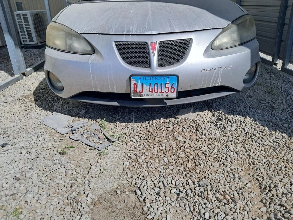 2004 Pontiac Grand Prix Left Rear Door Panel Gray Used OEM 205.GM2R04 - Изображение 4 из 4