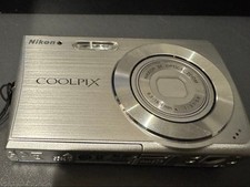 Nikon COOLPIX S200 Silver 3x Optical Zoom Tested Working From Japan
