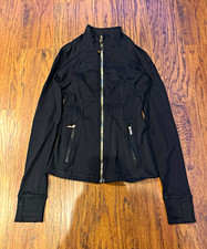 Lululemon Women  s Size 2 Black Define Jacket Full Zip Zipped Pockets