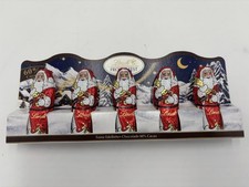 Lindt - 5 Mini-Weihnachtsmänner Edelbitter 60% Cacao #NEU #OVP #R3B5K2