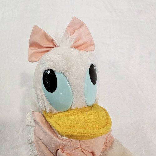 Disney World Baby Daisy Duck Plush Stuffed Toy Animal Mickey Mouse Vintage 1984 - Picture 2 of 6