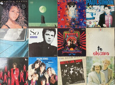 150x Schallplattensammlung LP Vinyl A bis Z sortiert Rock Pop Rap Hip Hop Soul