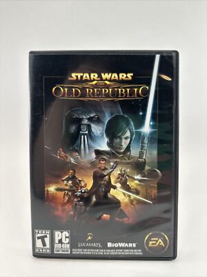 Star Wars The Old Republic PC 2011, Complete 3 Disc Set Video Game