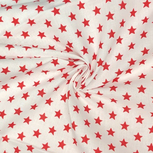 Tela artesanal para niños 100 % algodón mini estrella con estampado parpadeo | 140 cm de ancho | Primera calidad - Imagen 32 de 53