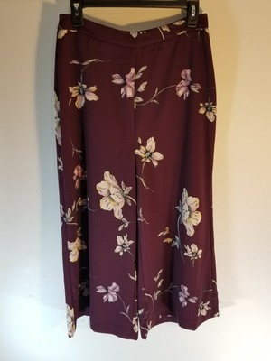 LC Lauren Conrad Wide Leg Cropped Pants 