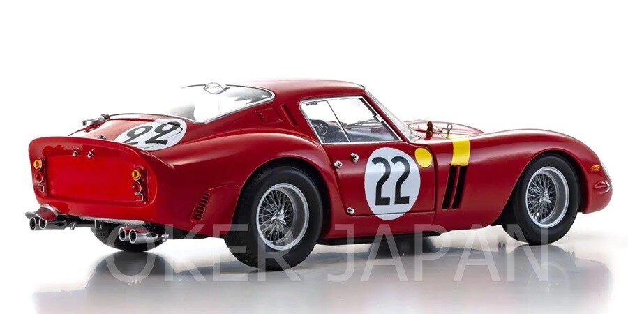 KYOSHO ORIGINAL 1/18 Ferrari 250GTO 1962 LM (#22) KS08438B JDM | eBay