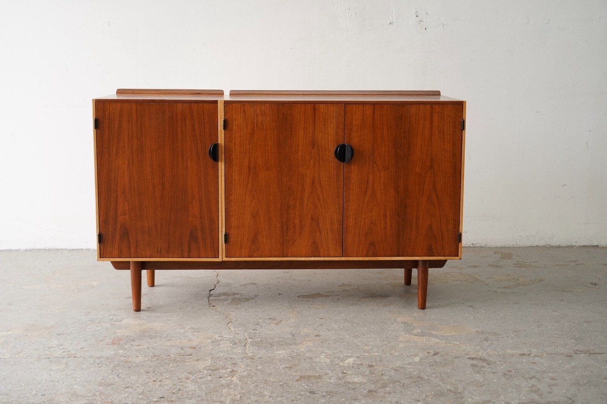 Restored Teak & Maple Finn Juhl Credenza / Dresser for Baker | eBay