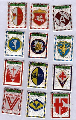 PANINI FOOTBALLERS 1993 94 12 SHIELDS SERIES B NEW FROM SACHET BARI VICENZA