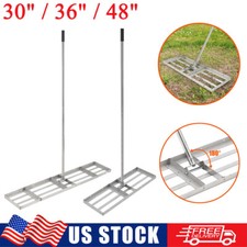 30/36/48 Lawn Leveling Rake Heavy Duty Level ...