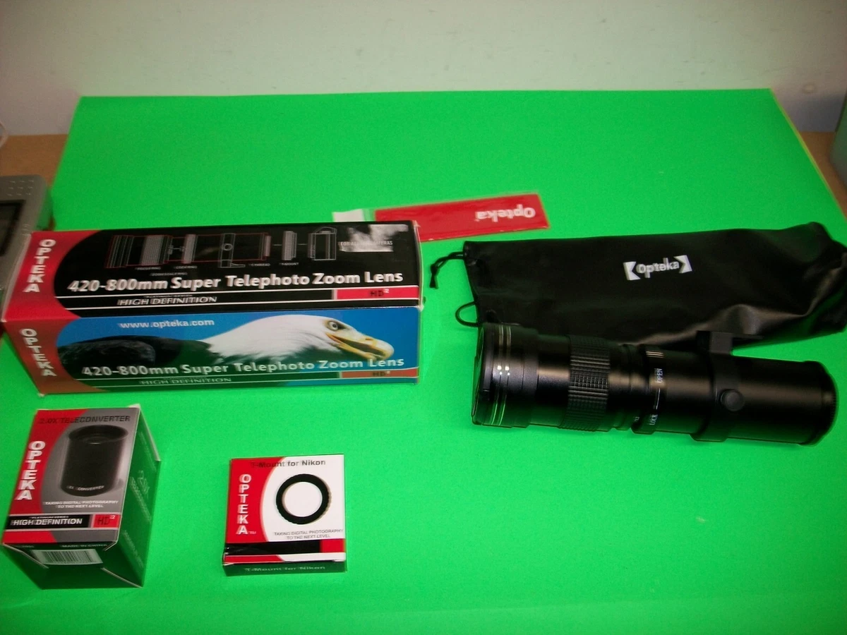 Opteka 420-800mm Focal Camera Lenses for sale | eBay