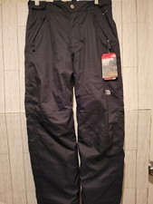 North Face Youth Large 14/16 Insulated FREEDOM Black Snow Pants DriVent 1