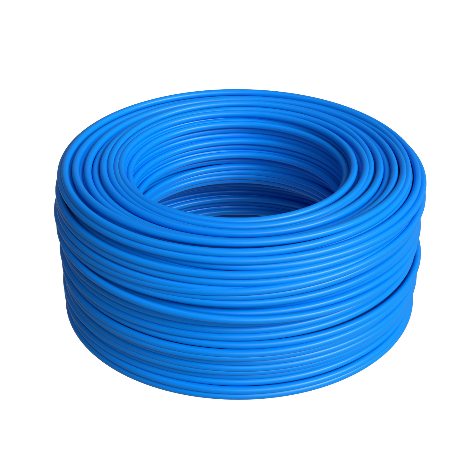 Blue CAT6 Ethernet Cable 500ft UTP 23AWG Solid CCA Pull Box