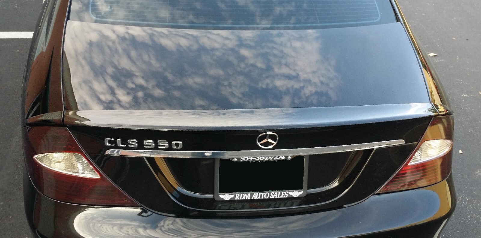 Mercedes CLS W219 2005-10 Brabus Style 3pcs Flush Mount Trunk Spoiler Made USA
