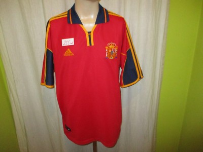 Spanien ''R.F.E.F.'' Nr.255 Adidas Europameisterschaft Trikot 2000 Gr.XL TOP
