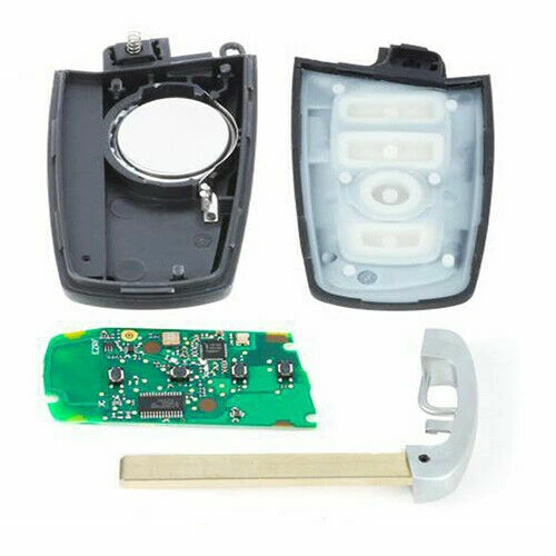 Llavero remoto inteligente 4 botones 315 MHz YGOHUF5662 para BMW Serie F 5 6 7 X3 CAS4+ Foto 3 de 4