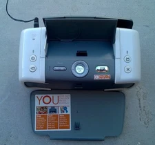 HP Photosmart 420 Digital Photo Inkjet Printer Q6366A-102 with Power & USB Cord 