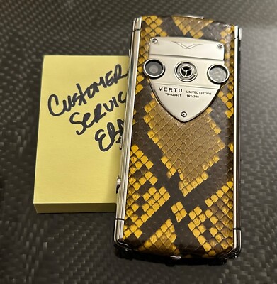 VERTU Constellation Touch Yellow Leather Limited Edition of 388