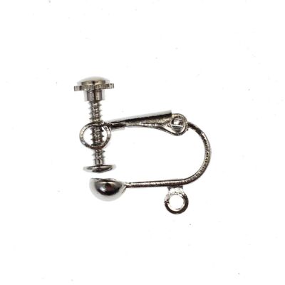 Earrings Clip-On Converters Findings Making Screw Back 10pcs Non