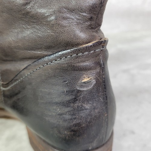 Clarks Boots Womens Size 9 Mens Size 6 Brown Side Buckle Narrative Moto Leather - Picture 5 of 12
