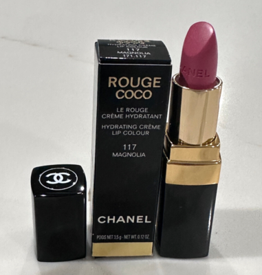Chanel Rouge Coco Hydrating Creme Lip Colour 117 MAGNOLIA | eBay