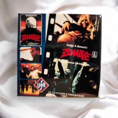 Zombie Teil 2 | Kühlschrankmagnet | Super 8 Motiv | NEU