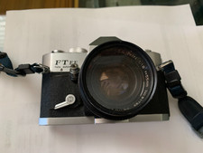 Vintage PETRI FT EE Fully Auto 35mm SLR Camera petri 55mm 1:1.8 straps, vintage.