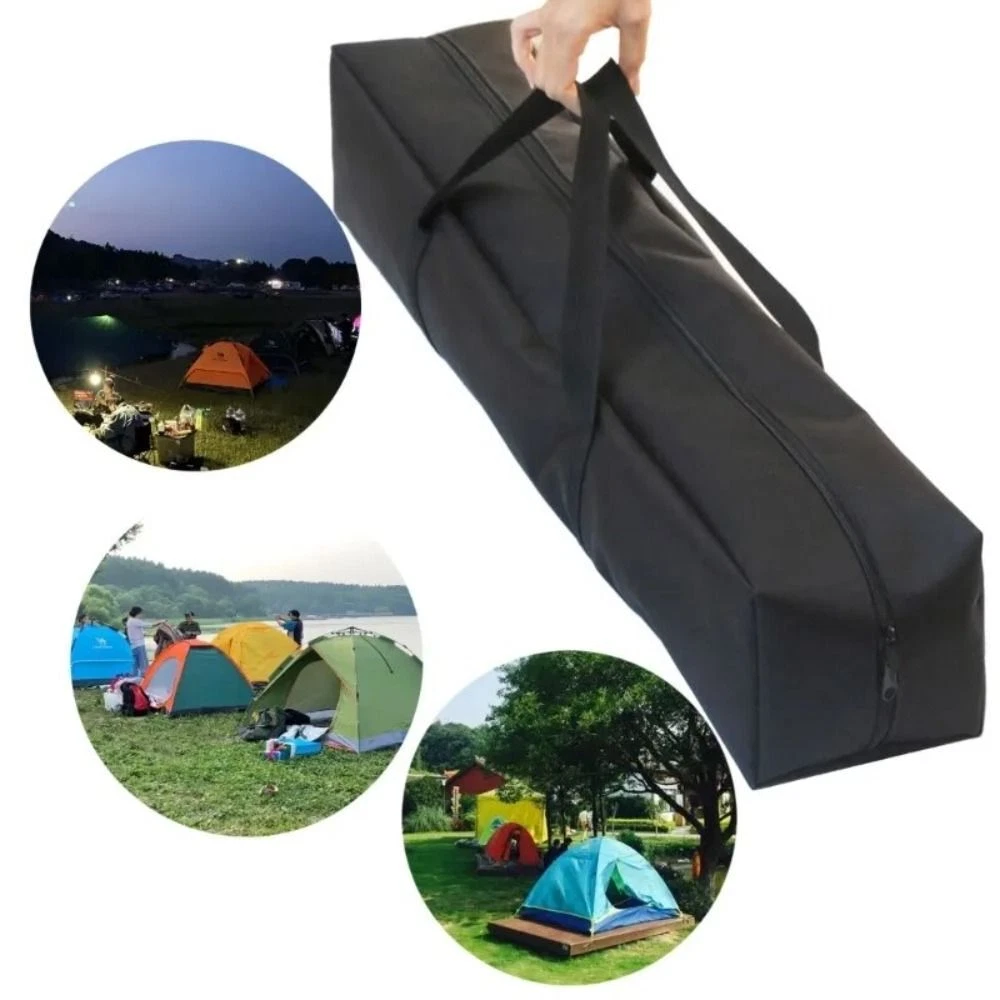 Canvas Canopy Pole Bag Large Capacity Tent Swag Storage Pouch