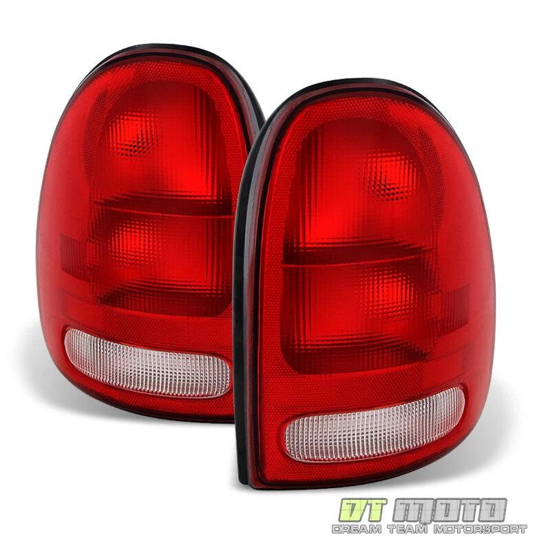 Пара тормозных задних фонарей для Chrysler Town & Country Caravan Voyager 1996-2000 годов выпуска - Изображение 2 из 4