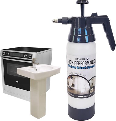 Extreme Mist High-Performance Kitchen & Bath Sprayer Refillable Sprayer