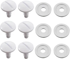 ATIE Pool Cleaner Wheel Screw C55 and Wheel Washer C64 Combo Kit for Polaris