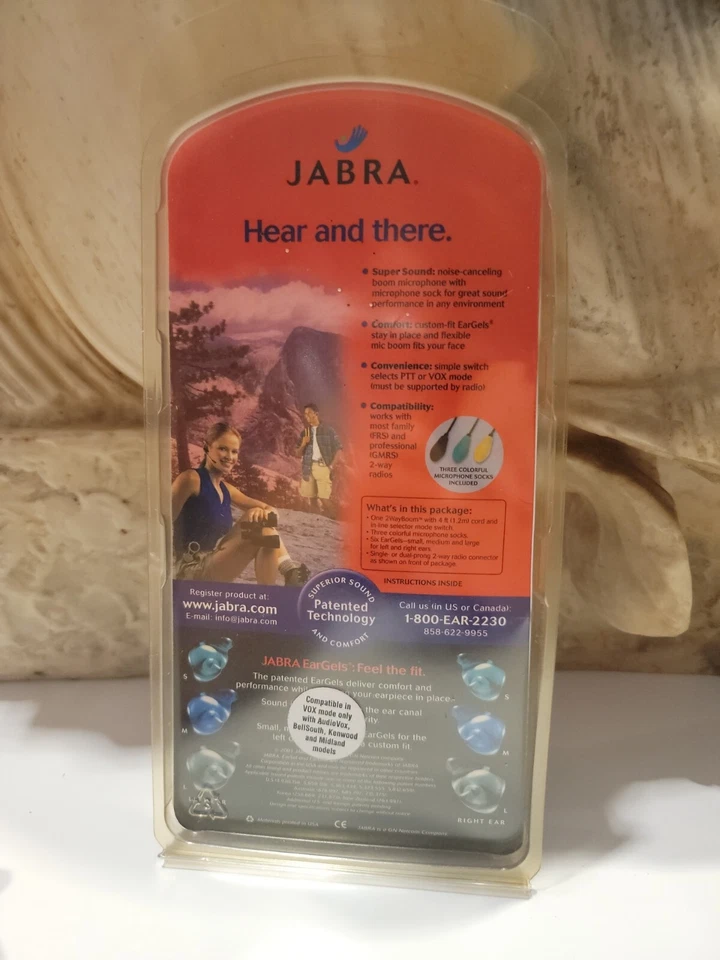 Jabra Hands Free 2 Way boom for active radio users. New - Image 2 of 3