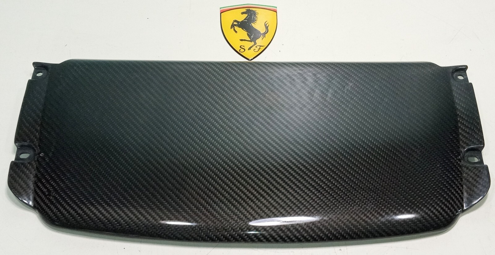 Ferrari 430 Carbon Fiber Front Bumper Spoiler Wing_68614900_Spider_NEW_GENUINE